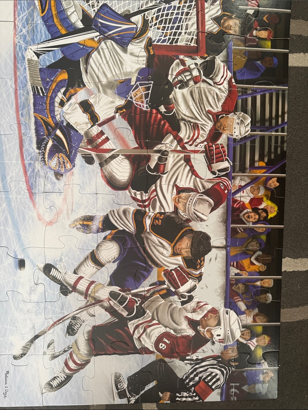 Melissa & Doug Slap Shot Floor Puzzle